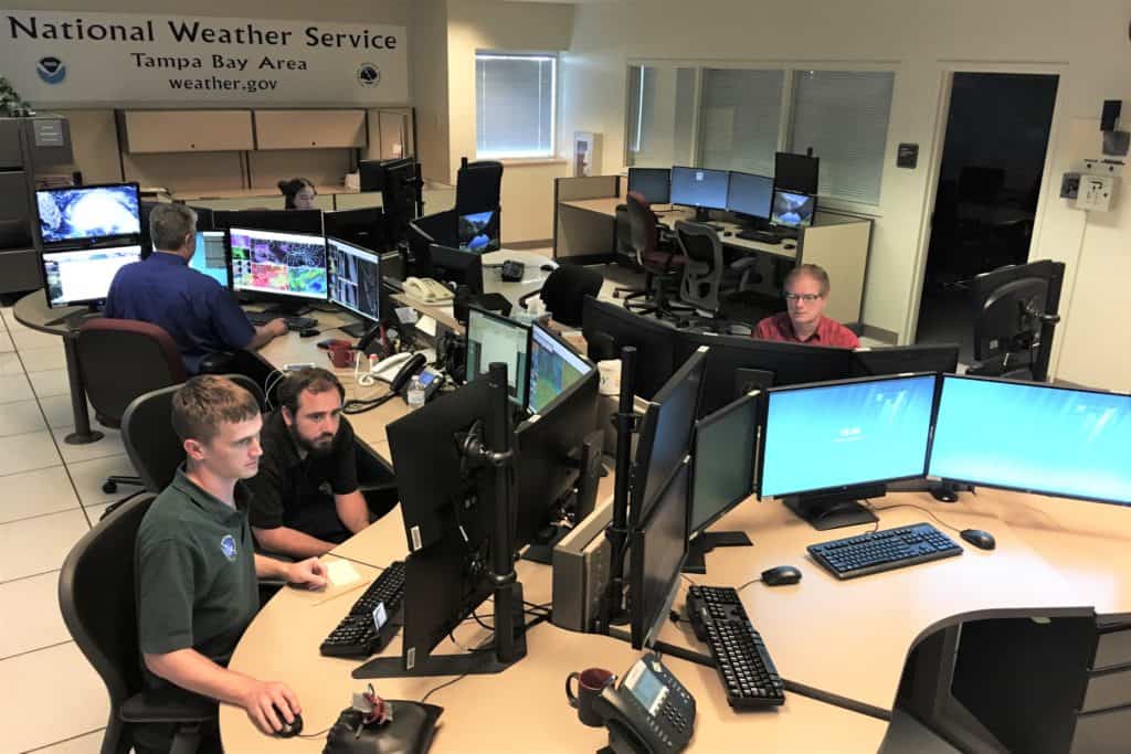 From Ruskin, National Weather Service keeps eyes on the skies in Tampa