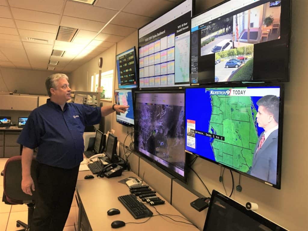 From Ruskin, National Weather Service Keeps Eyes On The Skies In Tampa