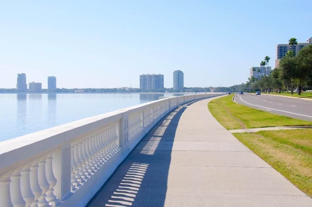 Bayshore Boulevard in South Tampa