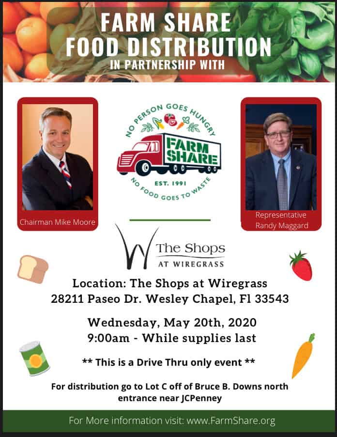 Chairman Moore and Representative Maggard Farm Share Flyer 5 20 2020