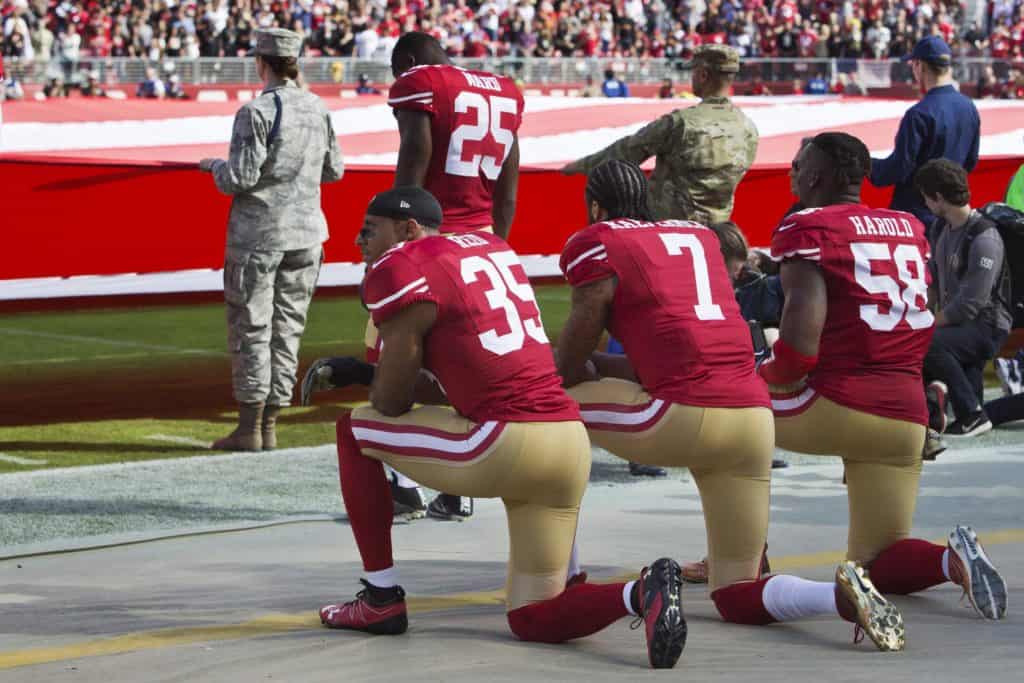 colin kaepernick nfl take a knee