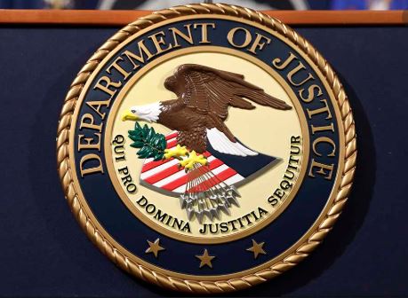 Department of Justice Arrested