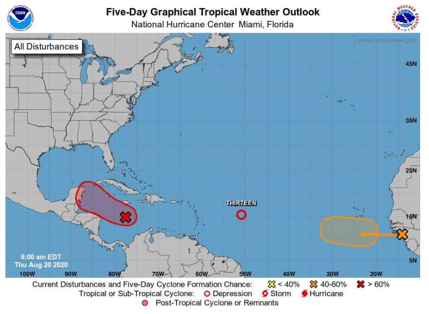 5 day graphical disturbances