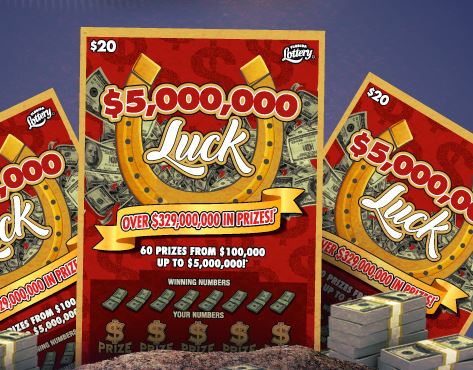50000000 luck scratch off