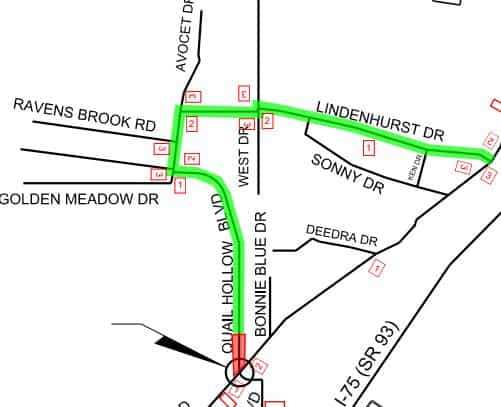 Temporary Closure of Quail Hollow Boulevard at Old Pasco Road Temporary Closure of Quail Hollow Boulevard at Old Pasco Road