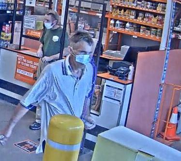 Port Richey Man Stealing Home Depot