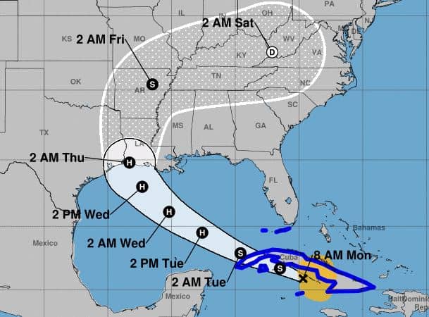 tropical storm laura