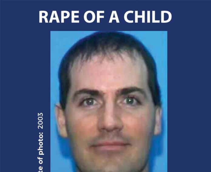 man wanted for child rape reward offered