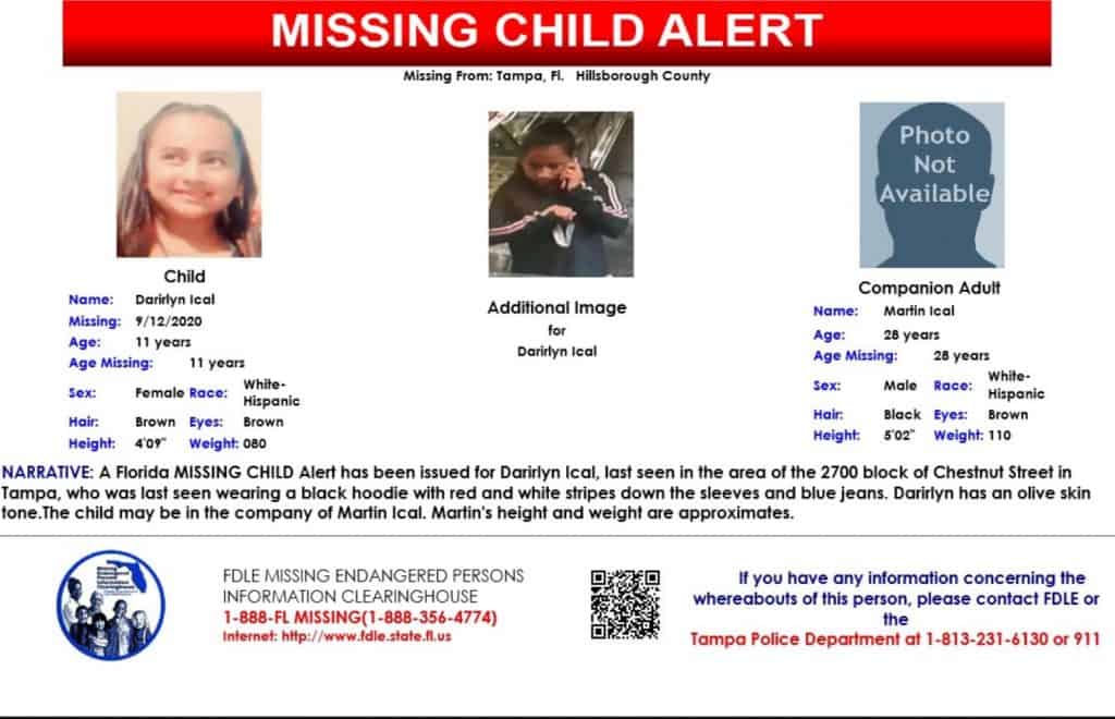 Missing CHild Alert