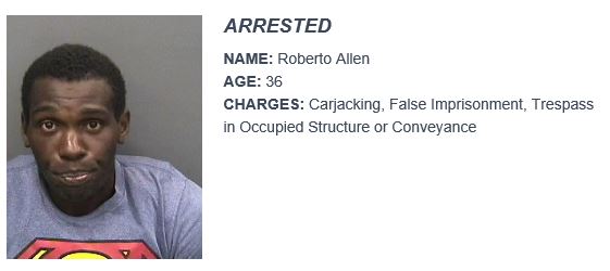 arrested man