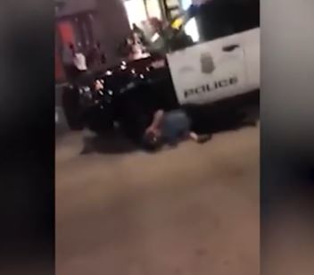 cop attacked with lid