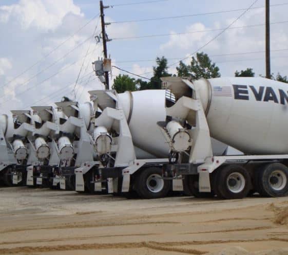 evans concrete