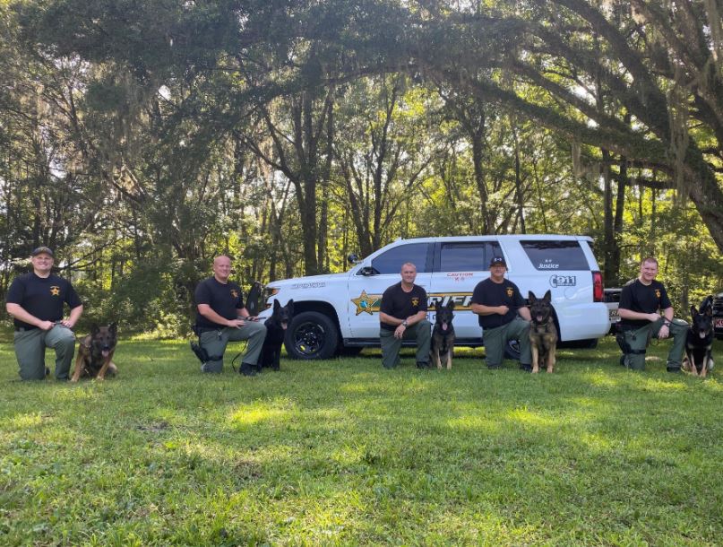 Hernando County Sheriff k-9 teams complete fdle certification