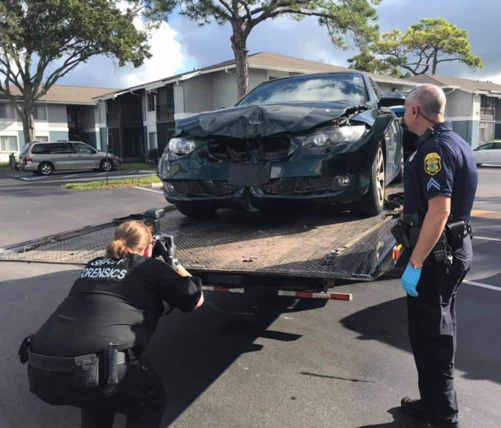 hit and run car in clearwater 1