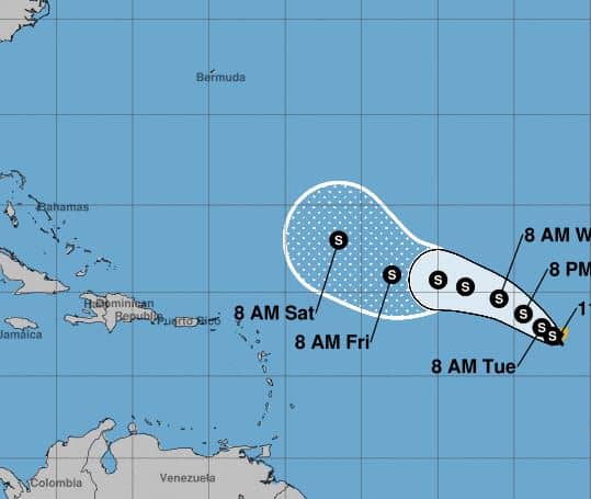 Tampa Tropical Storm Paulette