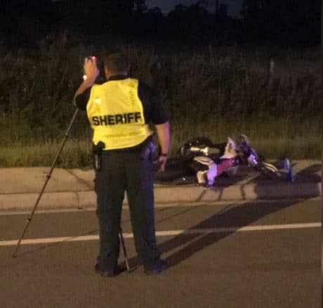 Davenport Motorcycle accident polk county