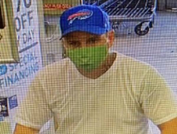 suspect sought ny hernando county sheriff's department lowes theft