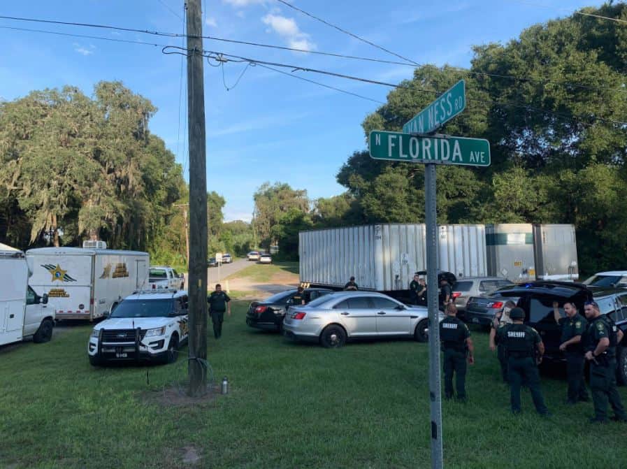 CITRUS COUNTY, Fla. - There is currently a heavy Sheriff's Office presence on Highway 41, North of Independence in Hernando, as Deputies respond to the scene of an armed suspect who is currently barricaded inside of a home.