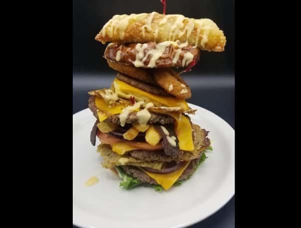Green Table Monster Burger Challenge