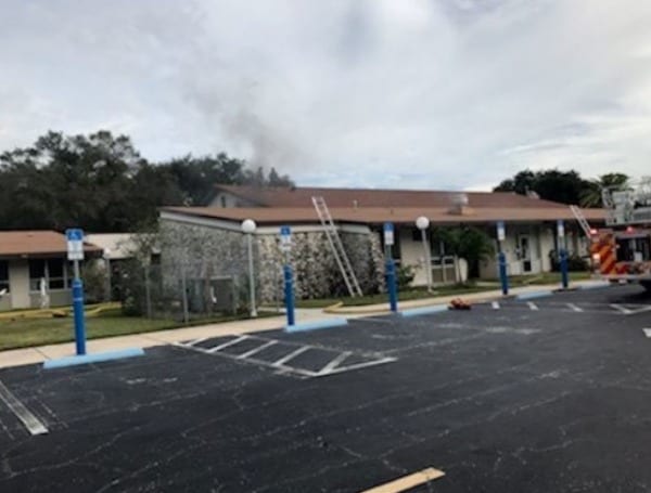 clearwater fire at church