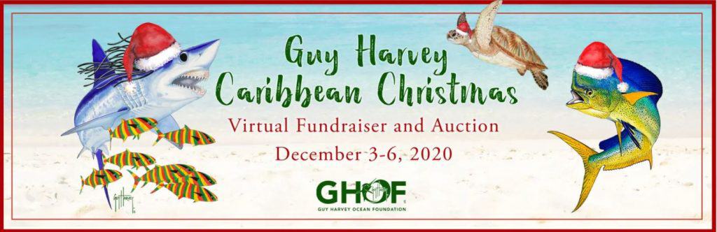 Learn more about the Guy Harvey Ocean Foundation’s marine science and education programs, while you browse and bid on beautiful artwork, exciting trips and unique gift items, just in time for the holidays!