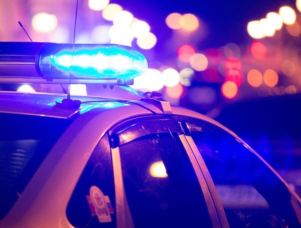 Police Car Lights Crime Arrest