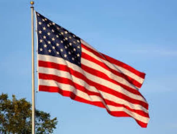 US Flag Memorial Day Parade