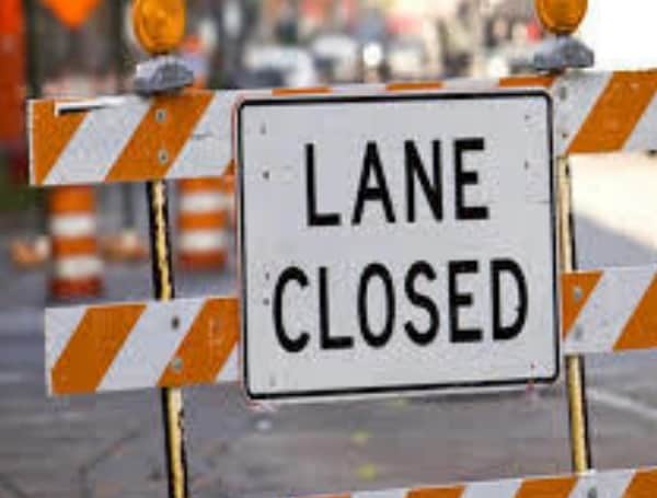  Beginning at 9 am, the outside eastbound lane of East Columbus Drive will be closed between North 24th Street and North 25th Street while the Tampa Water Department repairs a water main break. 