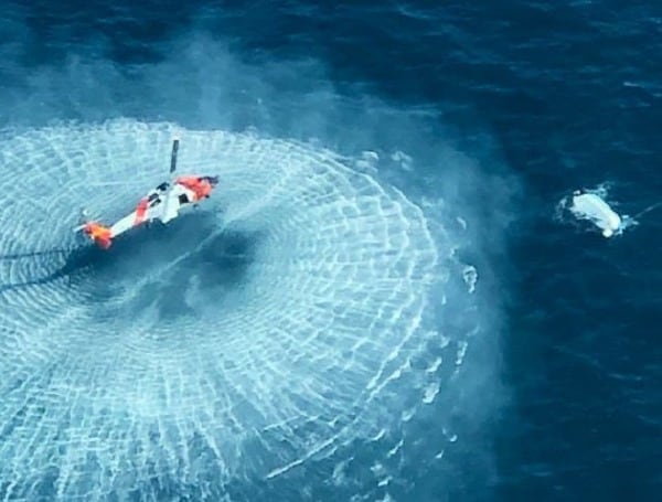 USCG Rescues Two off the gulf coast of Florida