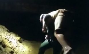 Florida Man Homeless stuck in a creek