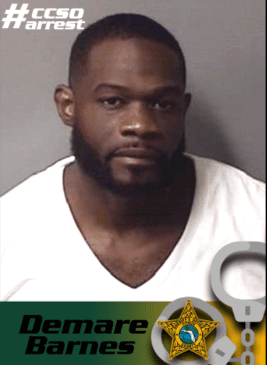 On Saturday, 33-year-old Demare Barnes was arrested for murder after an altercation inside the Citrus County Jail between Barnes and a 53-year-old inmate,