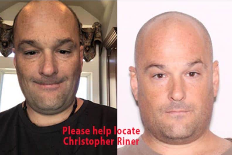44 year-old Christopher Eric Riner of Lake Hamilton has been missing since January 2, 2021. He was last seen in the area of the Winter Haven Hospital sometime around 6:50 p.m. on January 2, 2021 where he reportedly called someone to pick him up on the hospital property.