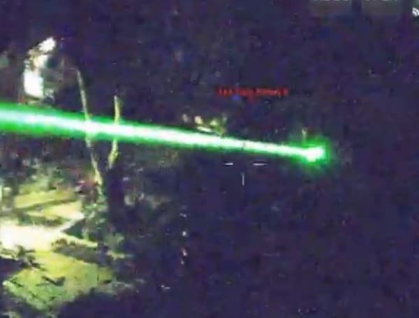 Alejandro Bautista Wvalle Arrested Green Laser Police