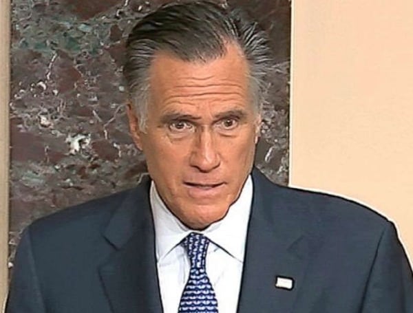 GOP Sen. Mitt Romney of Utah
