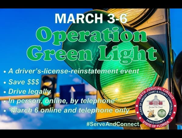 Pasco County Operation Green Light