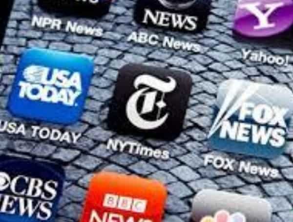 News Media Icons On Mobile (TFP File)