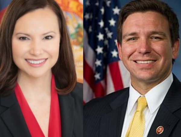 Florida Attorney General Ashley Moody, Florida Gov. Ron DeSantis