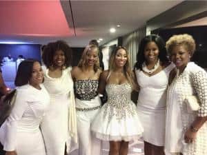 Judge Darrough with fellow Dade County (FL) Chapter of the Links, Incorporated members (left to right): Talia Attai, Judge Darrough, Sheila Cohen, Tianika Holland, Jessica Sinkfield-Way and Debra Owens.