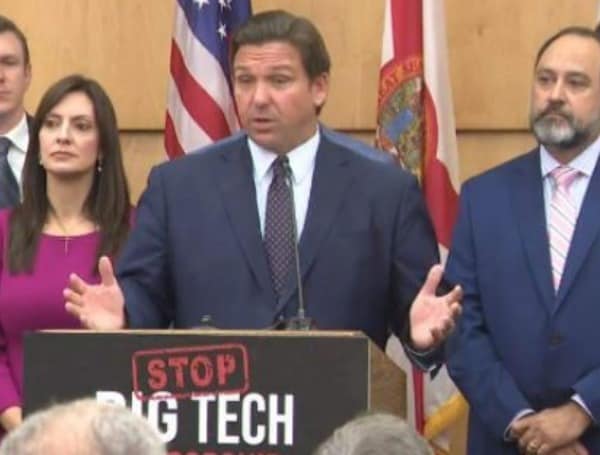 Florida Gov. Ron DeSantis on Wednesday proposed the “Digital Bill of Rights” to protect Floridians, especially children, from Big Tech’s overreach.