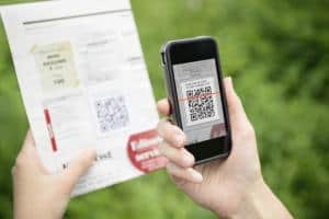 QR Codes in direct mail