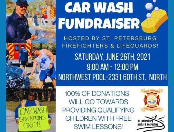 St Pete Fire Car Wash Fundraiser