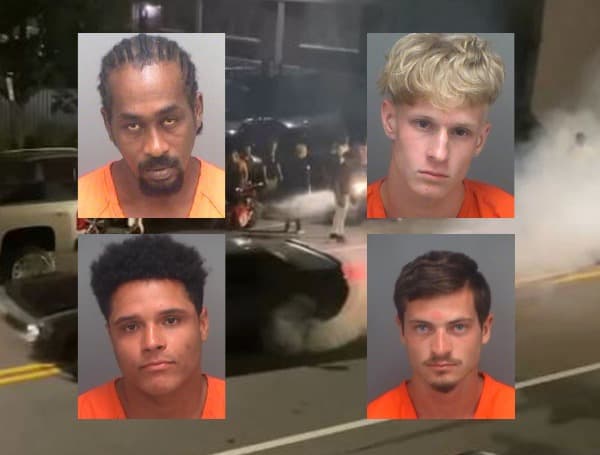 Clearwater Police Charge Four With Street Racing Make 26 DUI Arrests