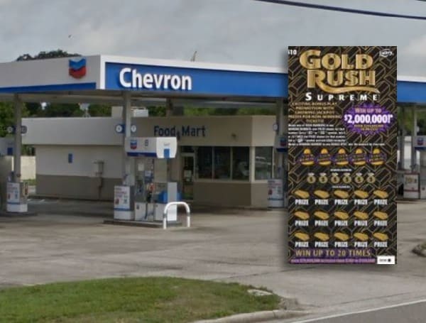 Florida Lottery Chevron Gas Station 1