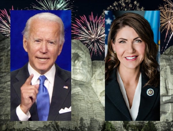 South Dakota Governor Noem Biden