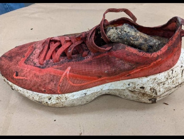 Red Nike Shoe Of Woman Found Killed In Maryland