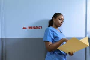 758024 nurse outside emergency room 300x200 1