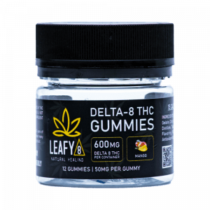 Leafy8 Delta-8 THC Gummies - Mango Flavor