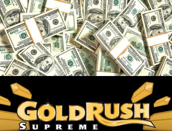 The Florida Lottery announced that Christine Chitty, 38, of Palm Bay, claimed a $2 million top prize from the $10 GOLD RUSH SUPREME Scratch-Off game at Lottery Headquarters in Tallahassee.