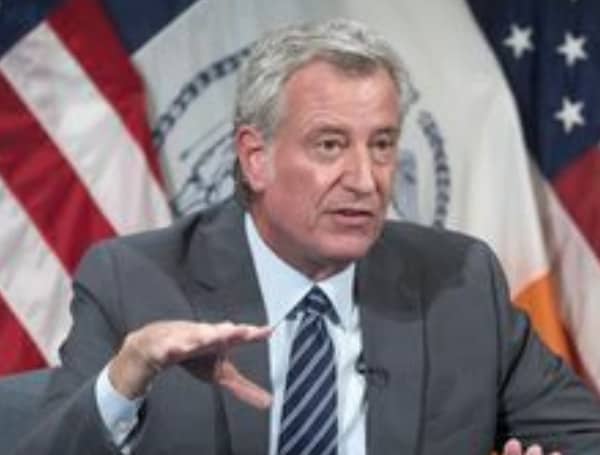 New York City Mayor Bill de Blasio announced the city would be implementing a COVID-19 vaccine mandate for all private sector employers, he said during an interview on MSNBC Monday.