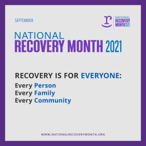 Celebrate Mental Health & Addiction Recovery Month